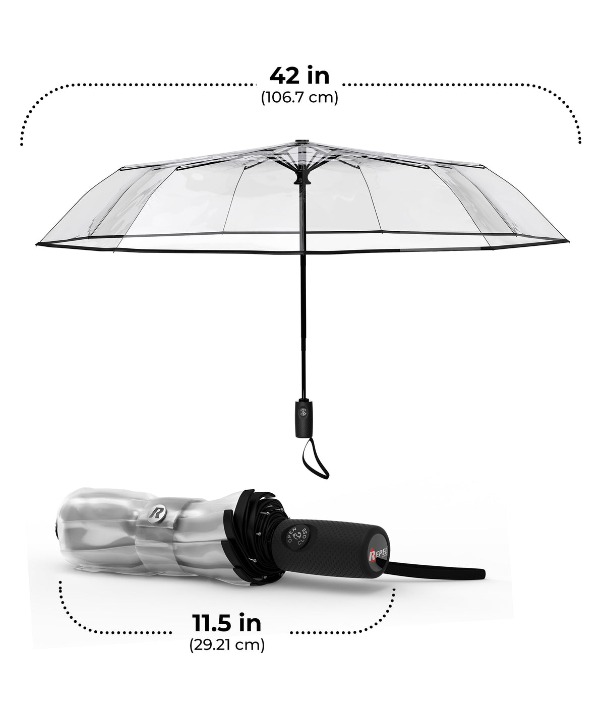 Parapluie pliant automatique Repel