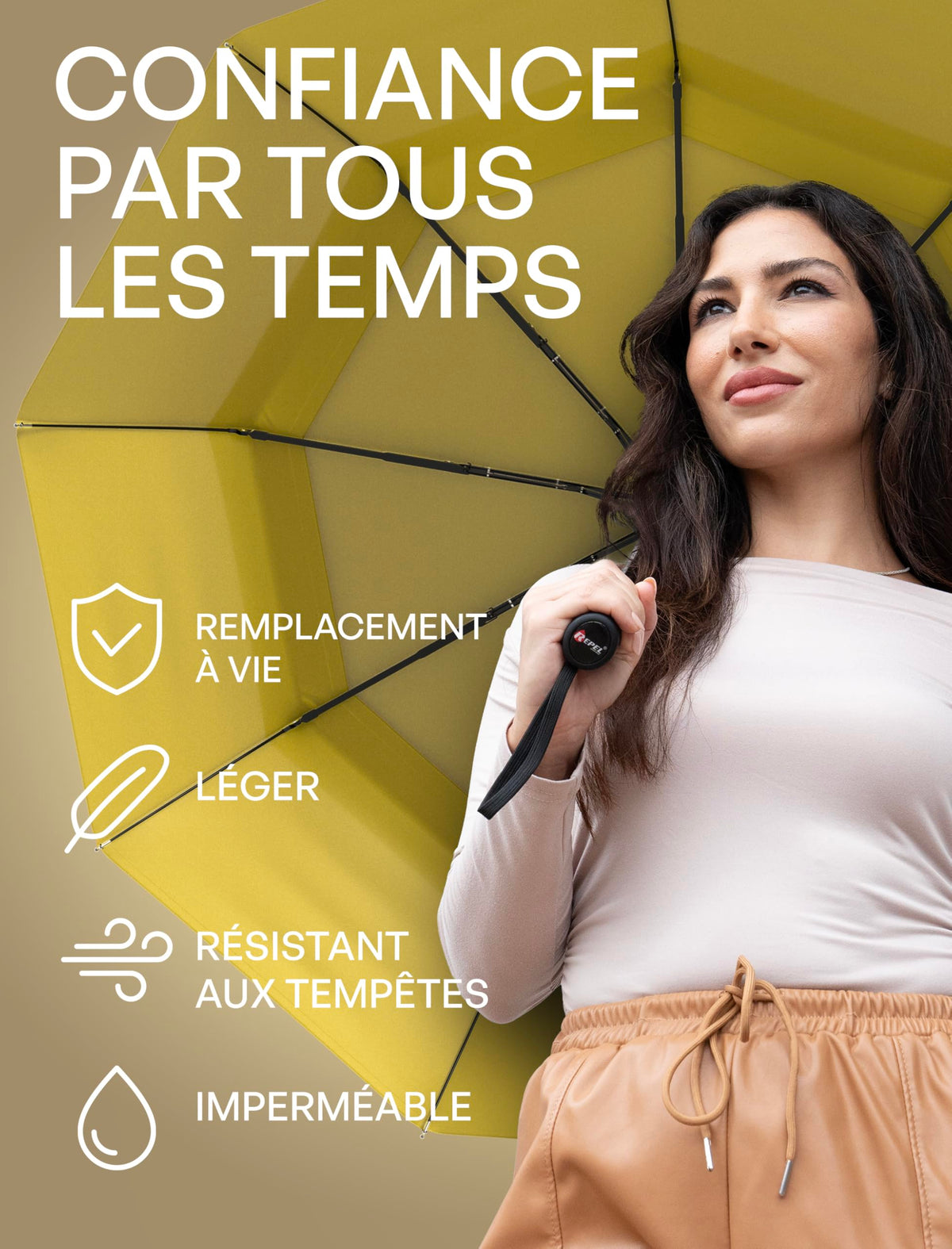Parapluie pliant automatique Repel
