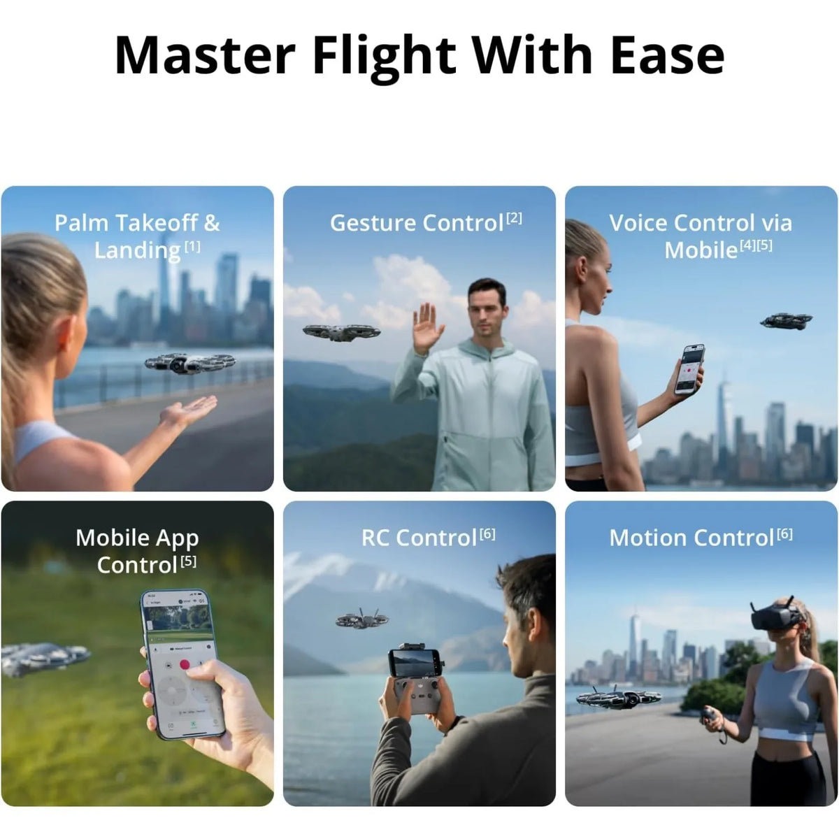 Drone DJI Neo 2 – pack Fly More avec RC-N3
