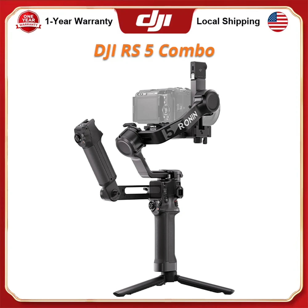 Stabilisateur DJI RS 5 – pack complet pour appareils photo