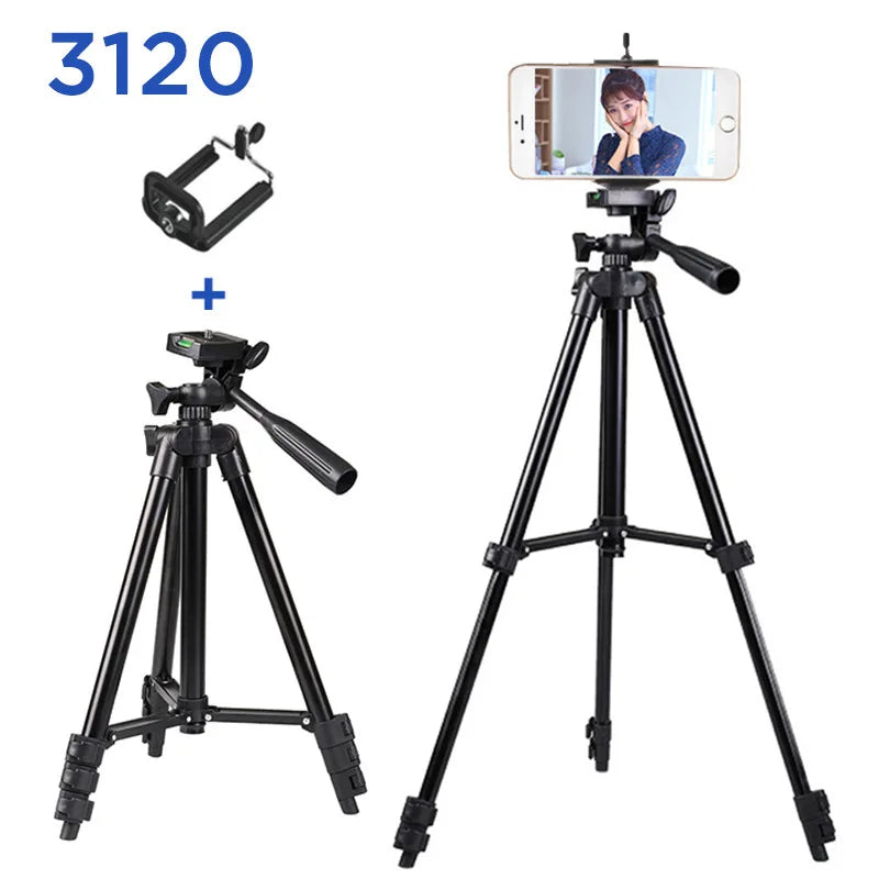 Support télescopique réglable pour projecteur, caméra ou téléphone