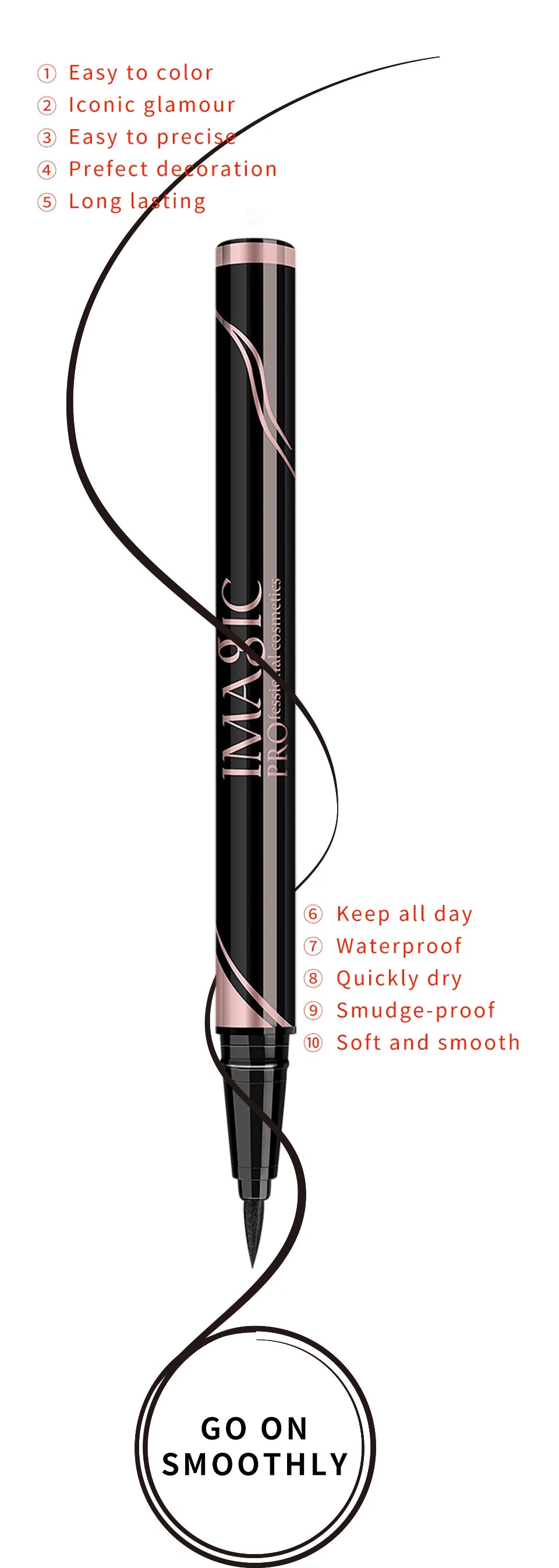 Eyeliner IMAGIC noir longue tenue