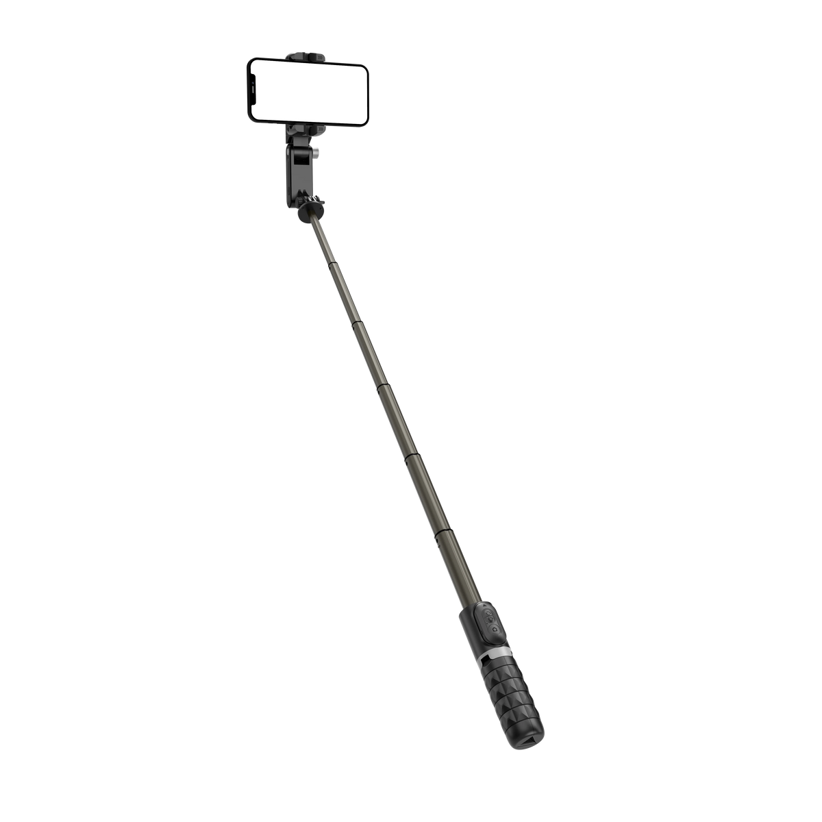 Stabilisateur smartphone Q18 avec télécommande Bluetooth, éclairage LED et suivi du visage