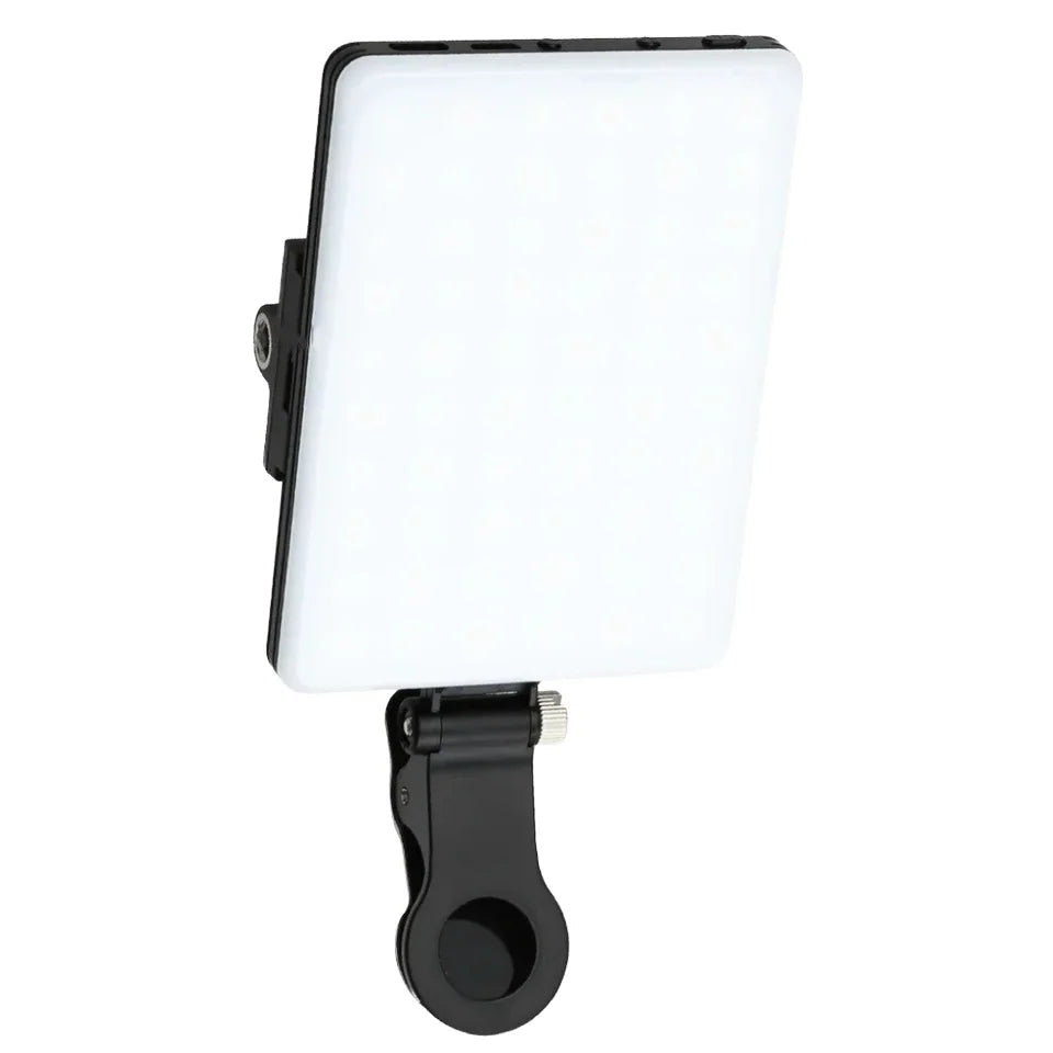Mini éclairage LED rechargeable pour selfie et diffusion en direct