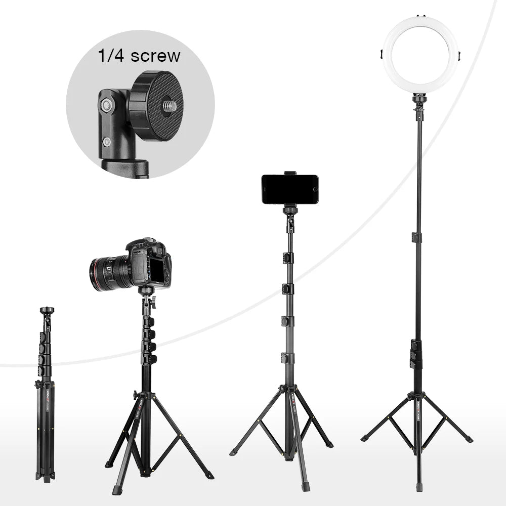 Trépied pour téléphone et perche selfie extensible de 61 pouces – FL019S