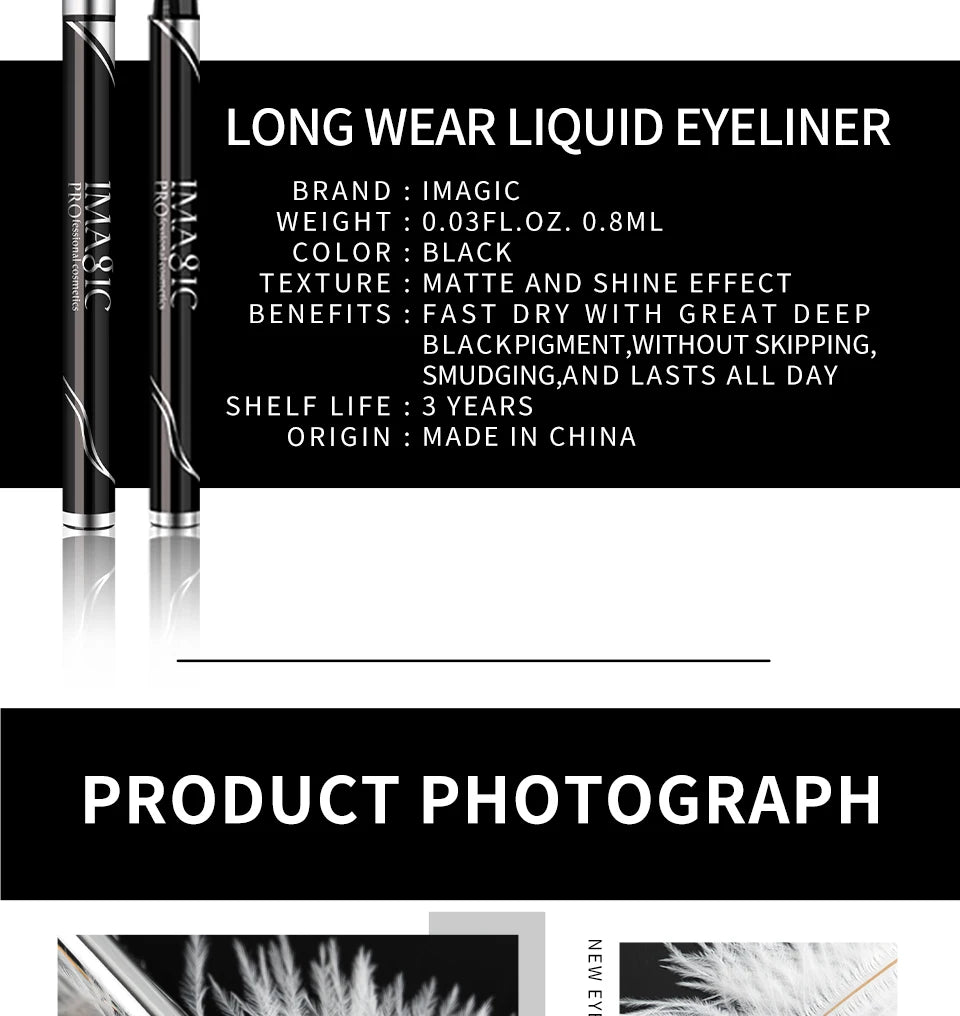 Eyeliner IMAGIC noir longue tenue