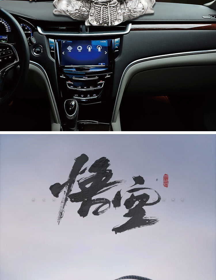 Décoration de voiture représentant le Roi Singe