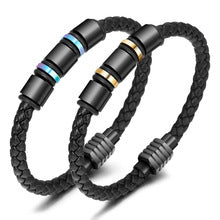 Bracelet mixte en corde avec fermoir magnétique
