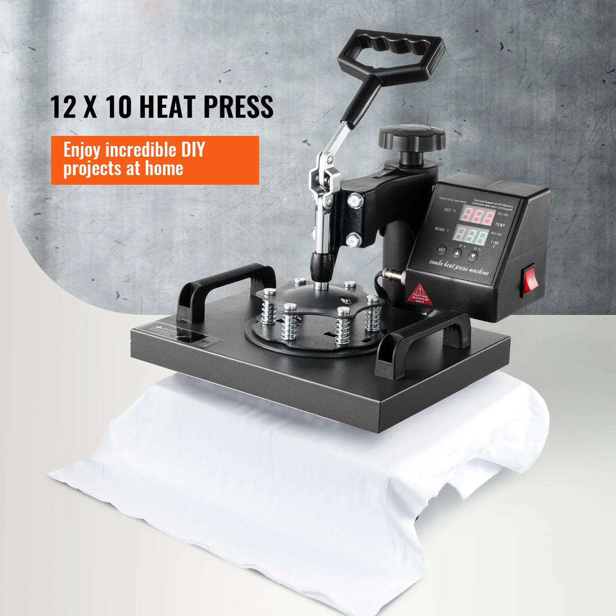 Presse à chaud pivotante SucceBuy 30 × 23 cm – 650 W