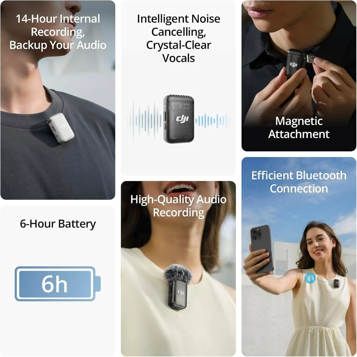Émetteur DJI Mic 2 reconditionné