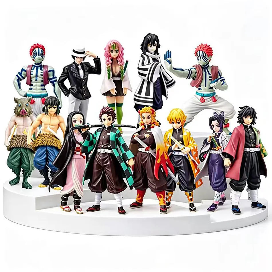 Figurines Demon Slayer en PVC – plusieurs personnages