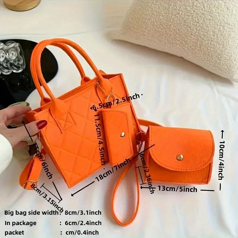 Ensemble de 3 sacs à main et sacs à bandoulière