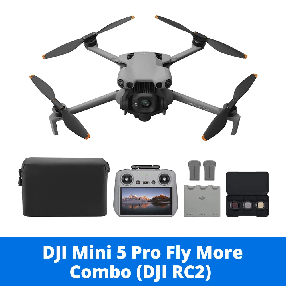 Drone DJI Mini 5 Pro – pack Fly More RC 2