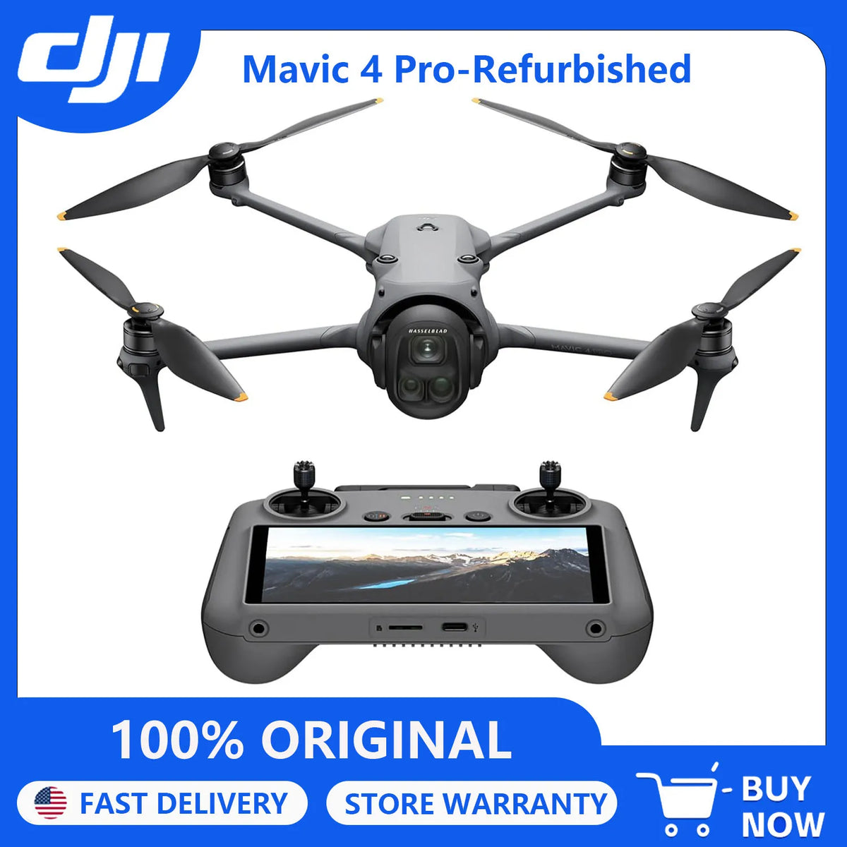 Drone DJI Mavic 4 Pro reconditionné – caméra Hasselblad