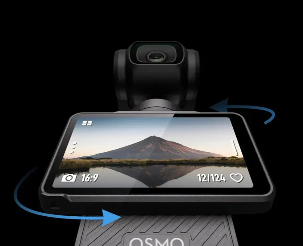 Caméra DJI Osmo Pocket 3 – stabilisation 3 axes
