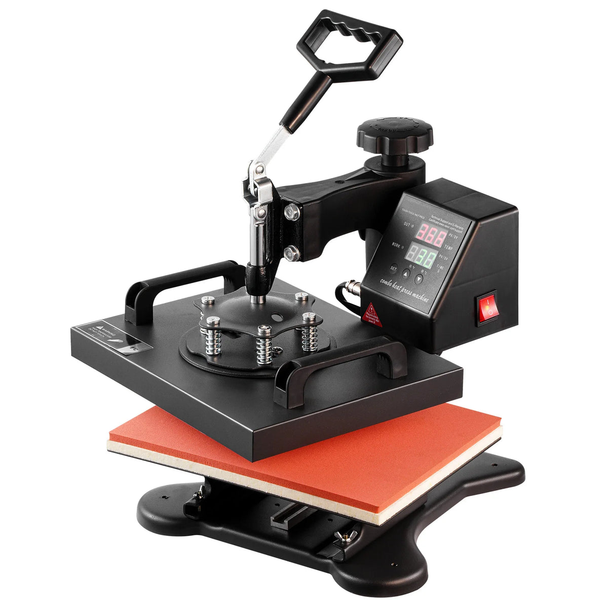 Presse à chaud pivotante SucceBuy 30 × 23 cm – 650 W