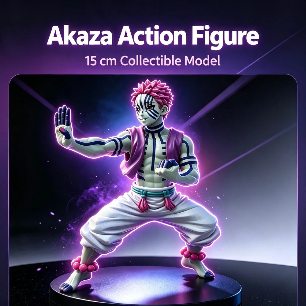 Figurine Akaza 15 cm – Demon Slayer