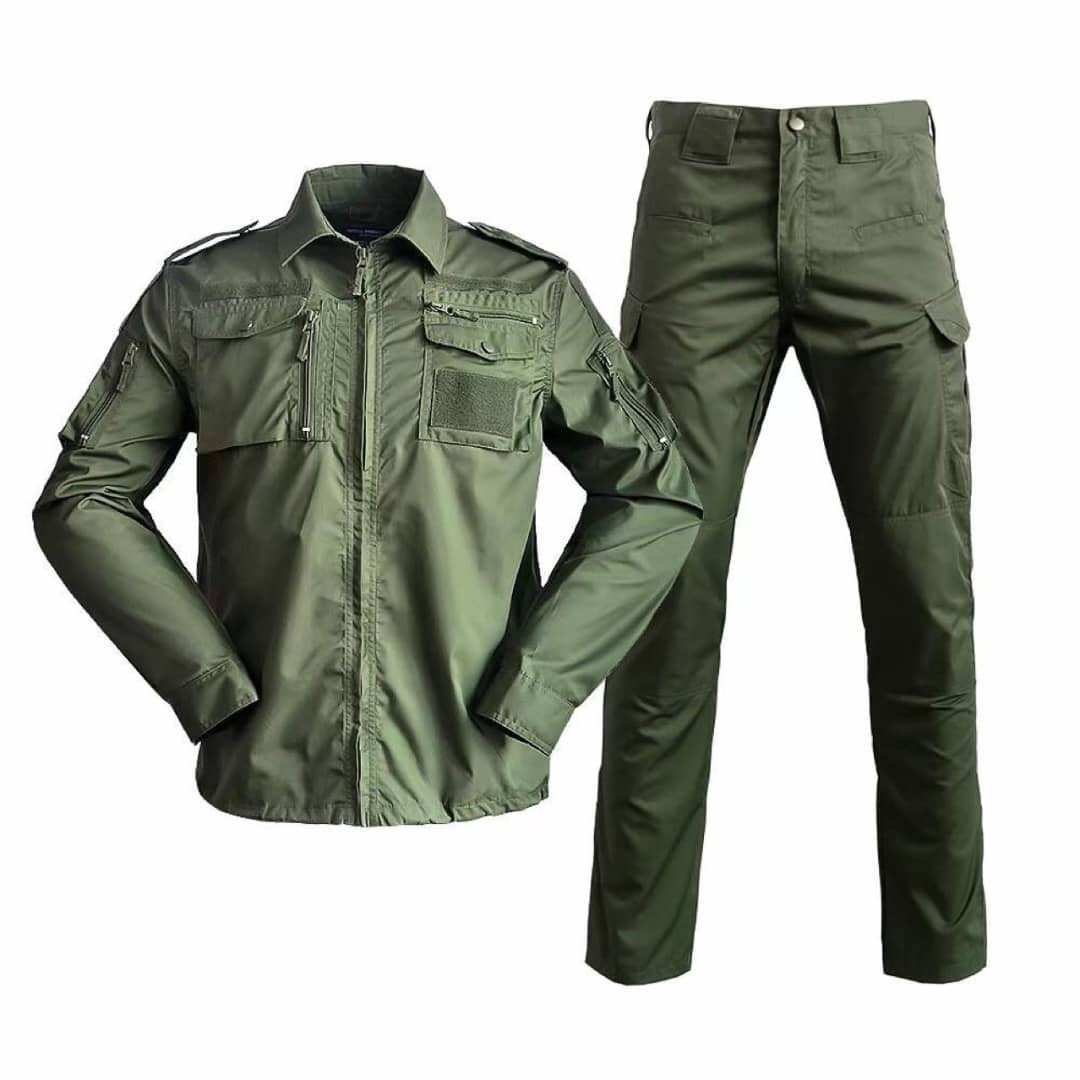 Ensemble Treillis Camouflage Tactique – Veste & Pantalon