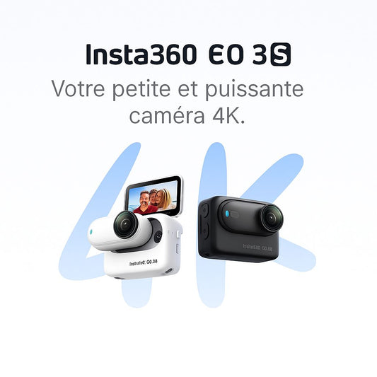 Caméra Ultra-Compacte Insta360 GO 3S (128G)