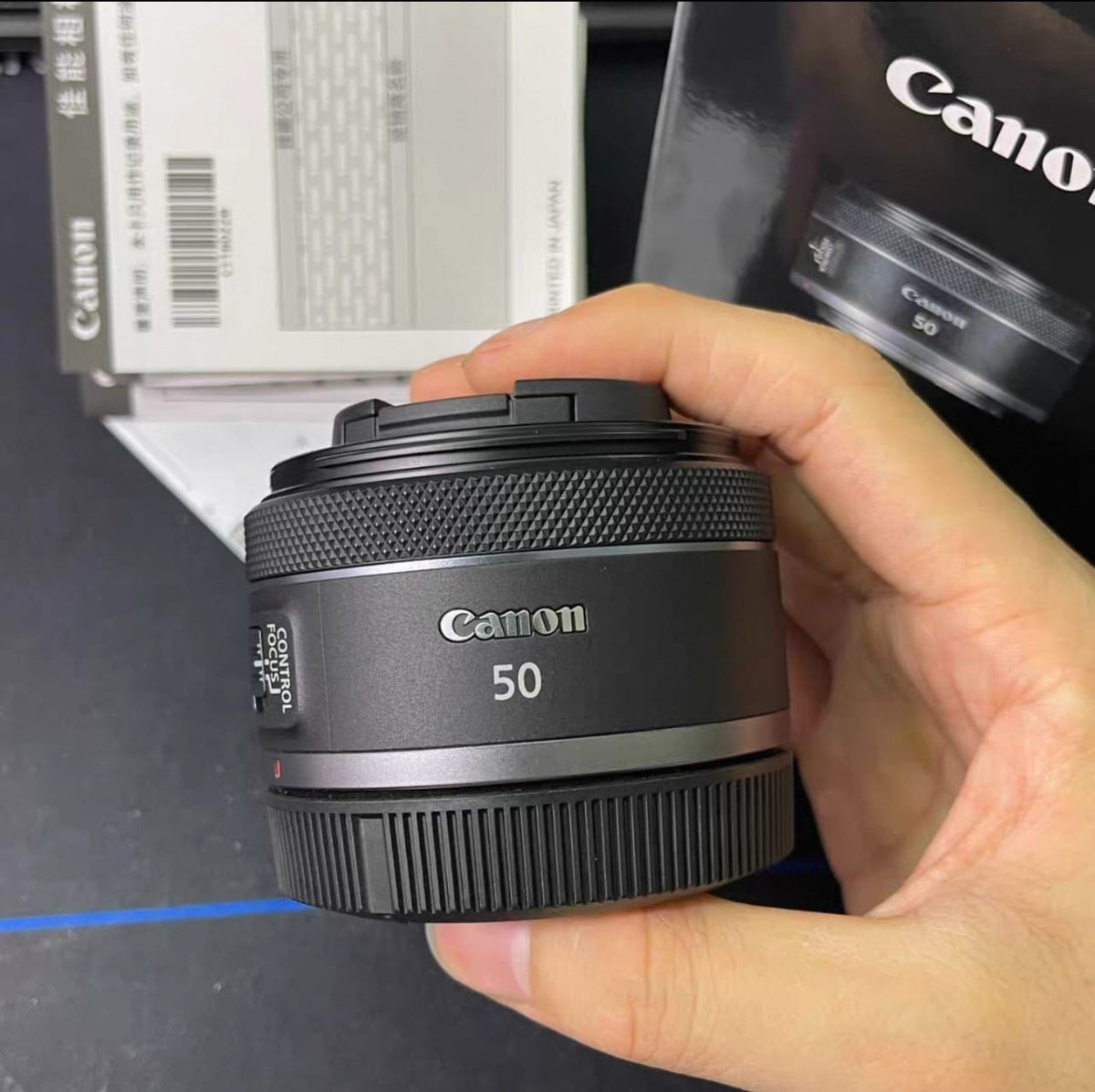 Objectif Canon RF 50mm f/1.8 STM – Occasion Comme Neuf