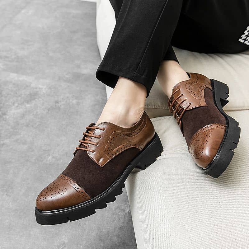 Chaussures brogues homme – style habillé
