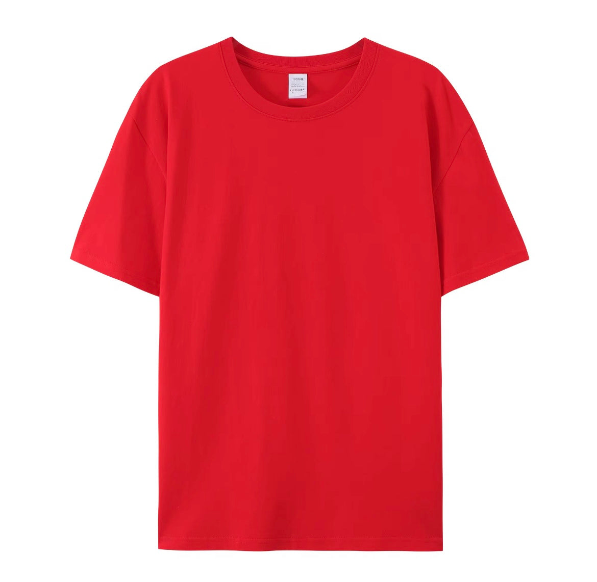 T-shirt vierge manches courtes  100 % coton