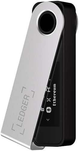 Ledger Nano S Plus Crypto Hardware Wallet (Matte Black) - Safeguard your crypto, NFTs and tokens (For Desktop and Android only)