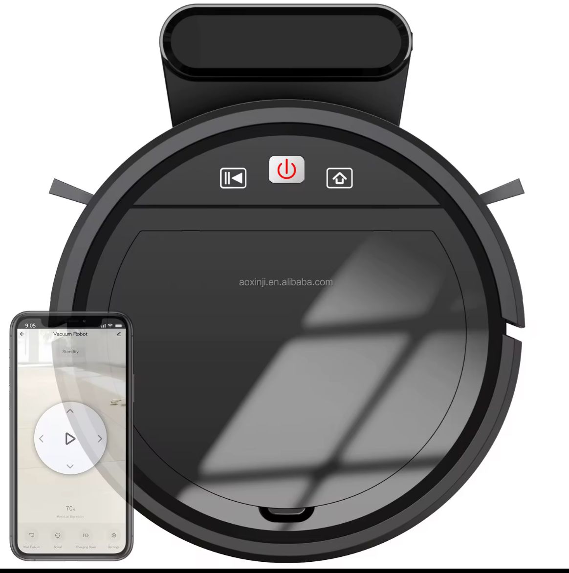 Teendow robot de nettoyage intelligent. Tension V 14.4