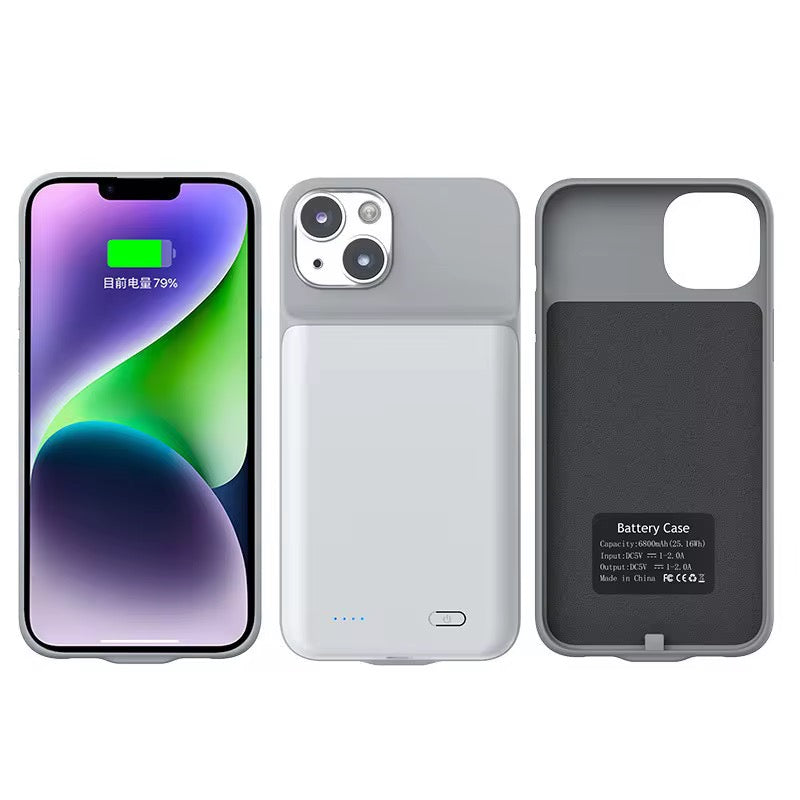 Coque iPhone avec batterie intégrée.