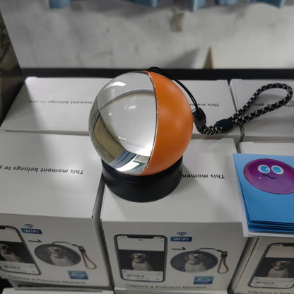 Lecteur vidéo en forme de boule de cristal – Affichage 3D avec son intégré
