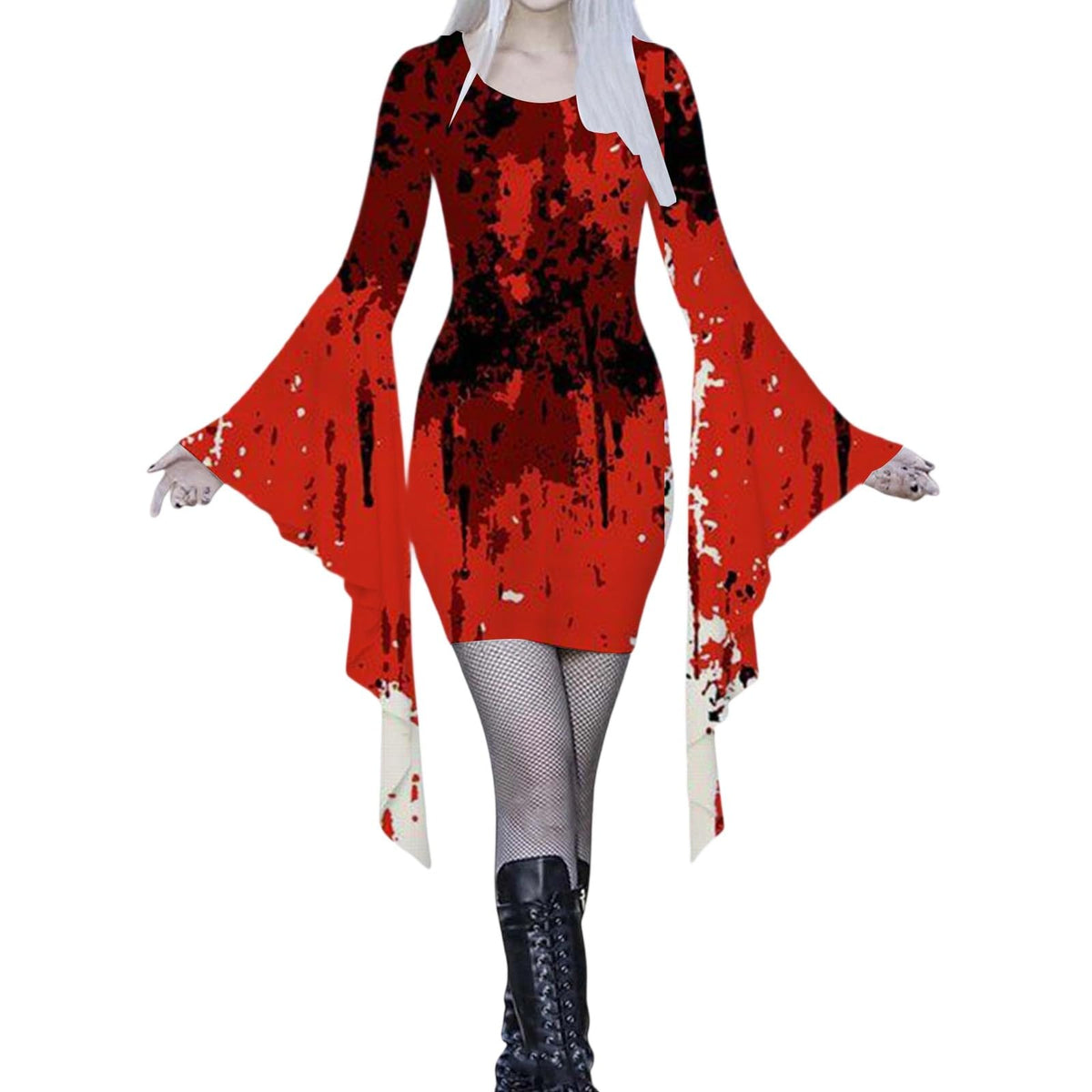 Robe chauve-souris femme pour Halloween