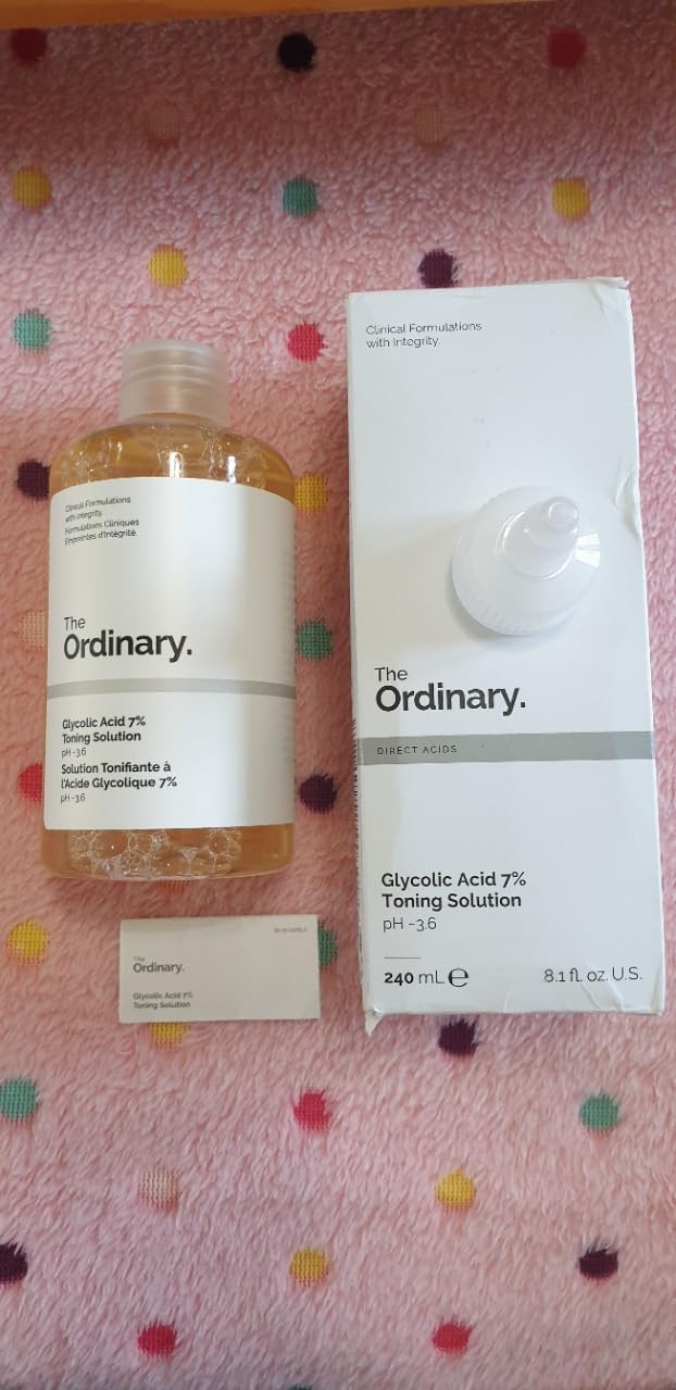 The Ordinary Cloud.Sales Cosmetics Original 100% Toning Solution | 240ml | Glycolic Acid Exfoliating Tonic | by Cloud.Sales Cosmetics