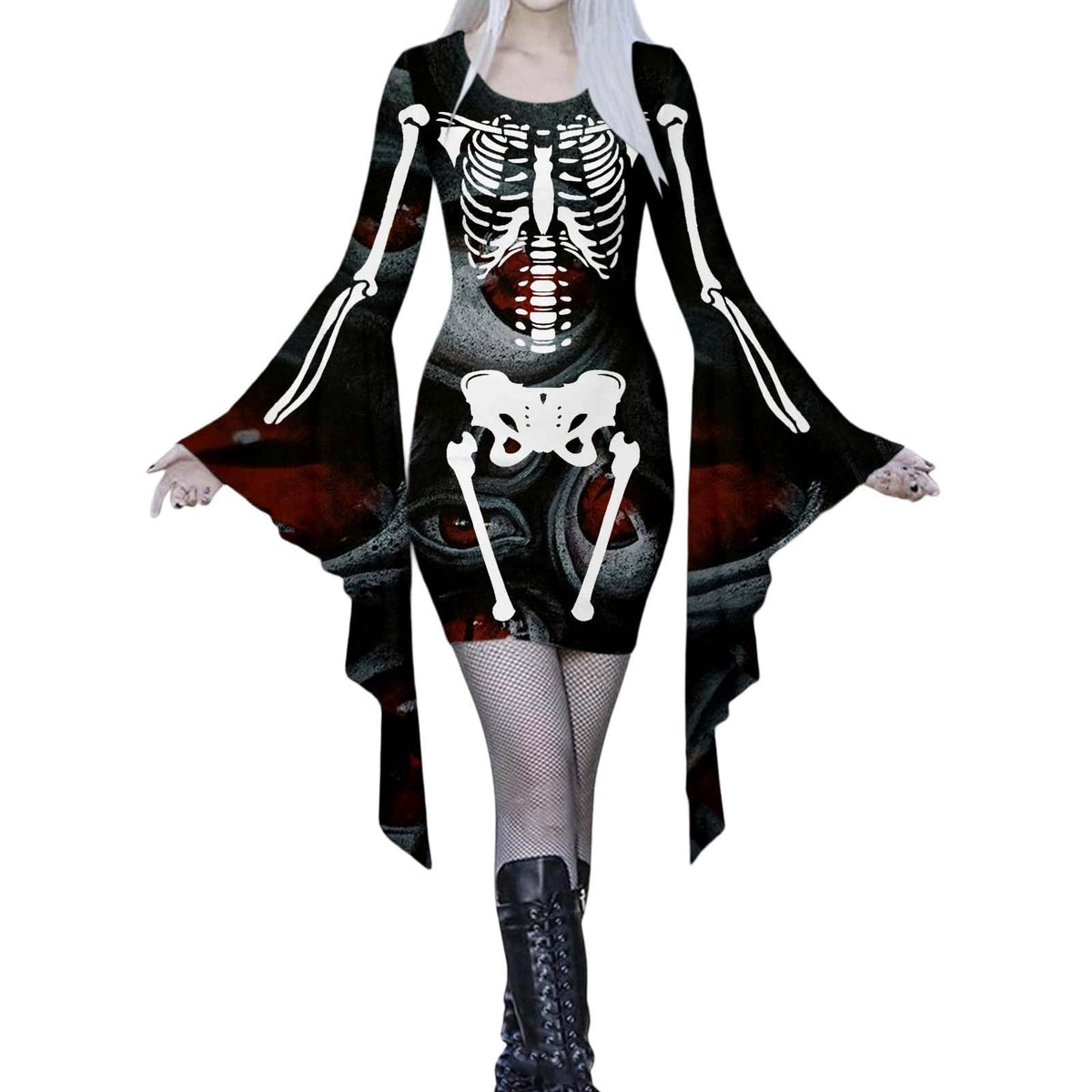 Robe chauve-souris femme pour Halloween