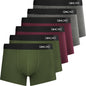 Boxers homme QINCAO en coton – lot de 6