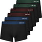 Boxers homme QINCAO en coton – lot de 6