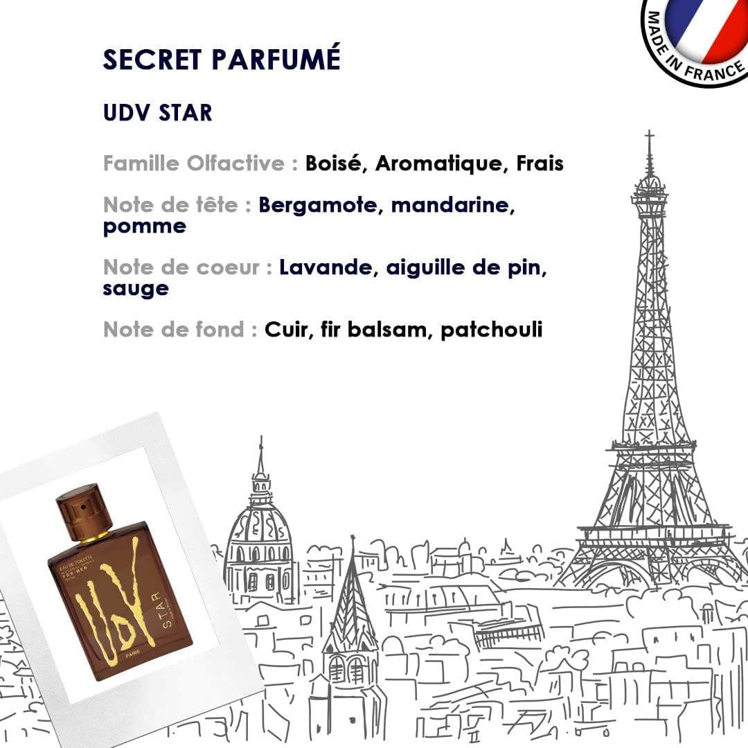 UDV STAR COFFRET EDT 100ML + DEO 200ML