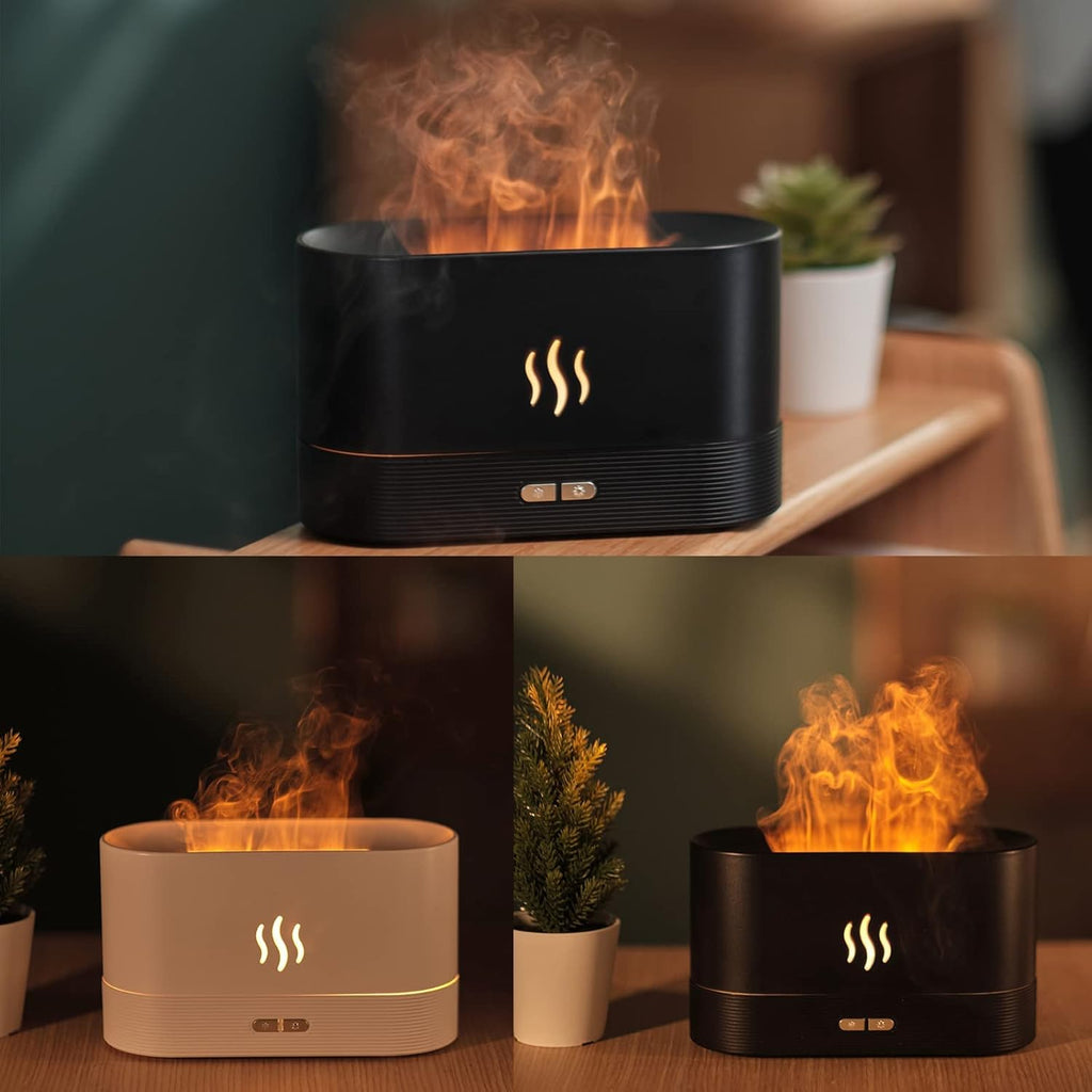 Eacam Simulation Flame Mist Humidifier