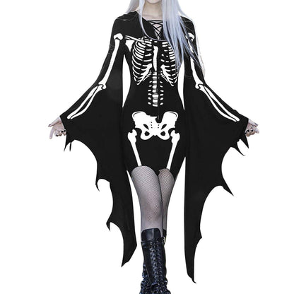 Robe chauve-souris femme pour Halloween