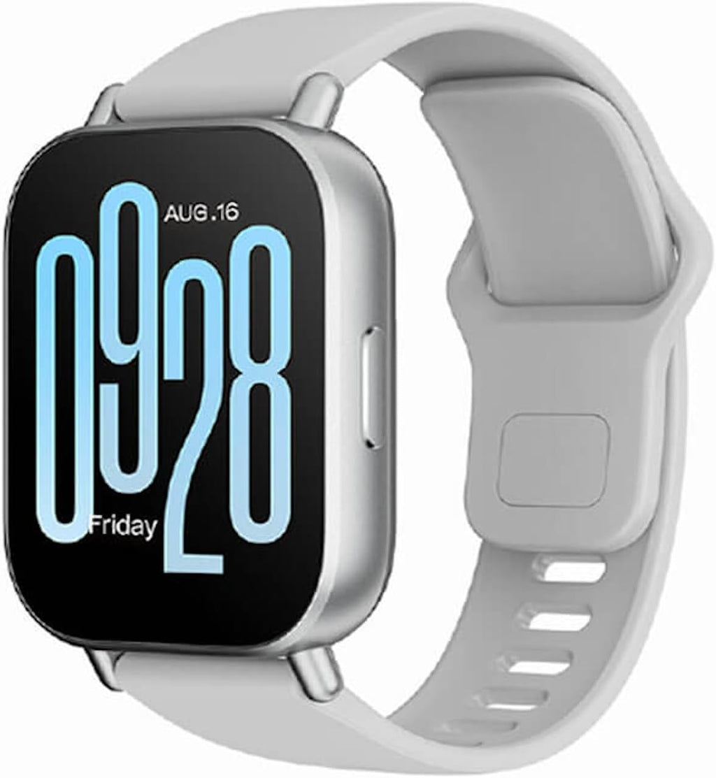 Xiaomi Redmi Watch 5 Active Matte Silver|Smartwatch| 2.0" LCD display, Long battery life, Bluetooth calling, Noise reduction, Health tracking, 5ATM waterproof, 18 days battery life
