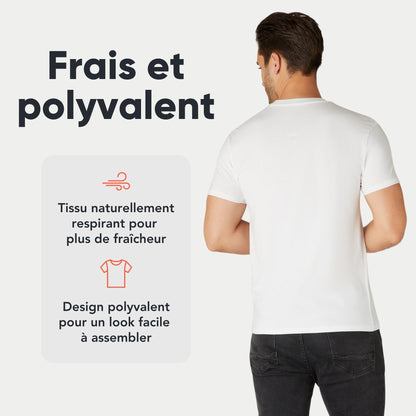 T-shirts homme FM London en coton – lots de 3 ou 5