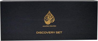 Amazing Creation Discovery Set, 20 Luxury Perfumes, 3ml EDP Vials, Black Gift Box