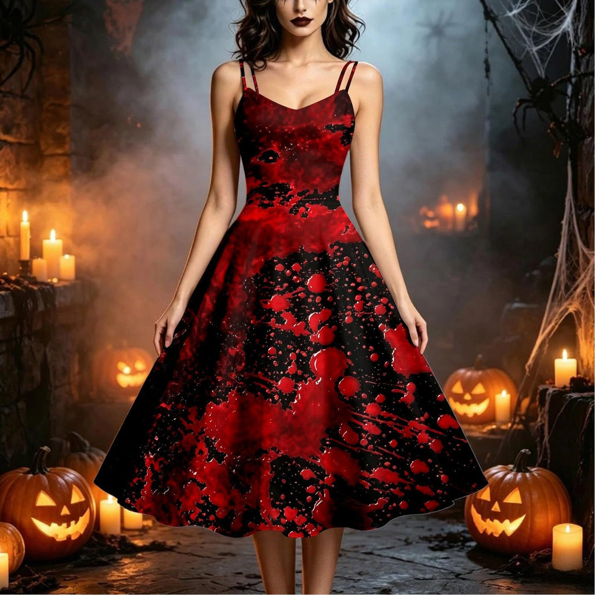 Robe de mariée zombie pour Halloween