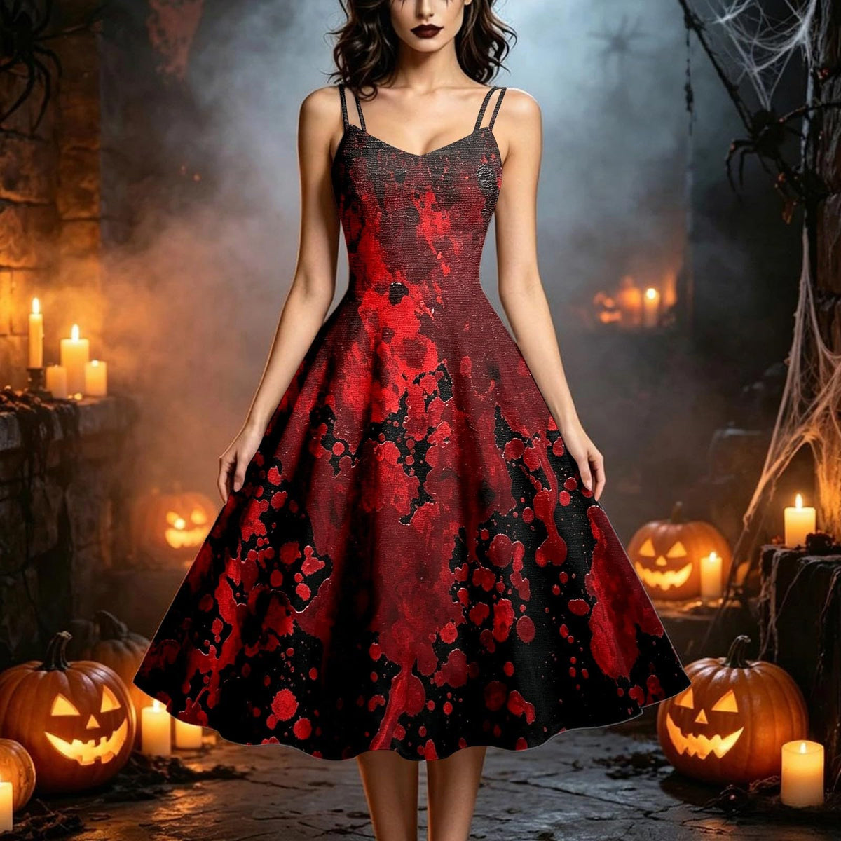 Robe de mariée zombie pour Halloween