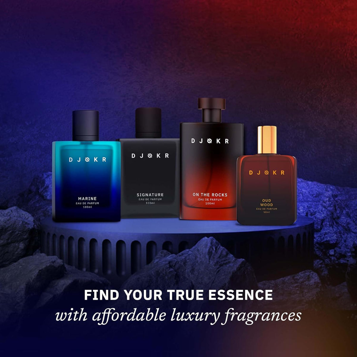 DJOKR Signature Perfume For Men 100 ml | Eau De Parfum | Premium Luxury Long Lasting Fragrance Spray