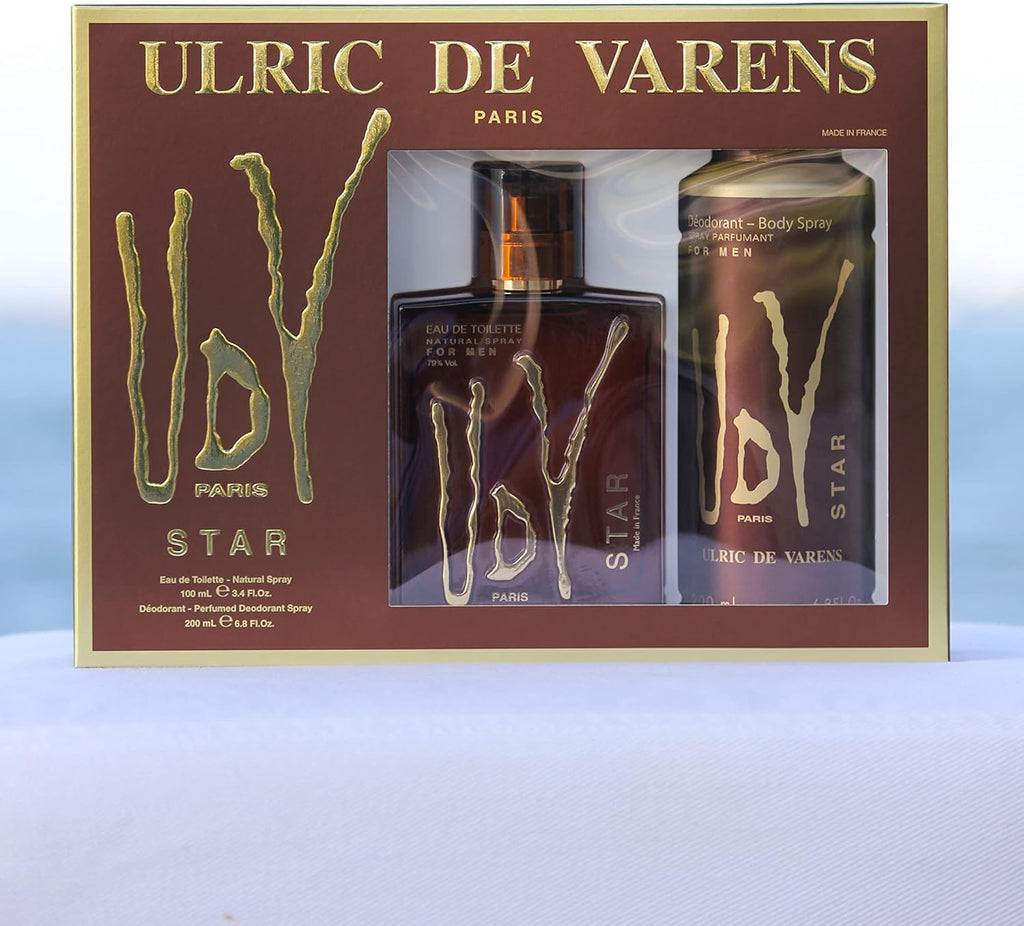 UDV STAR COFFRET EDT 100ML + DEO 200ML