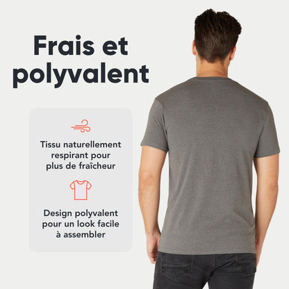 T-shirts homme FM London en coton – lots de 3 ou 5