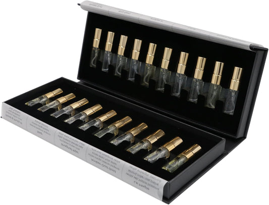 Amazing Creation Discovery Set, 20 Luxury Perfumes, 3ml EDP Vials, Black Gift Box