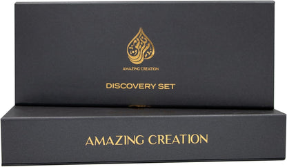 Amazing Creation Discovery Set, 20 Luxury Perfumes, 3ml EDP Vials, Black Gift Box