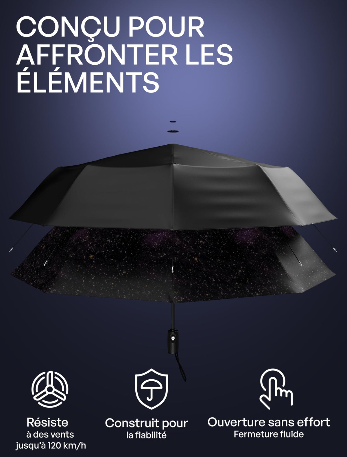 Parapluie pliant automatique Repel