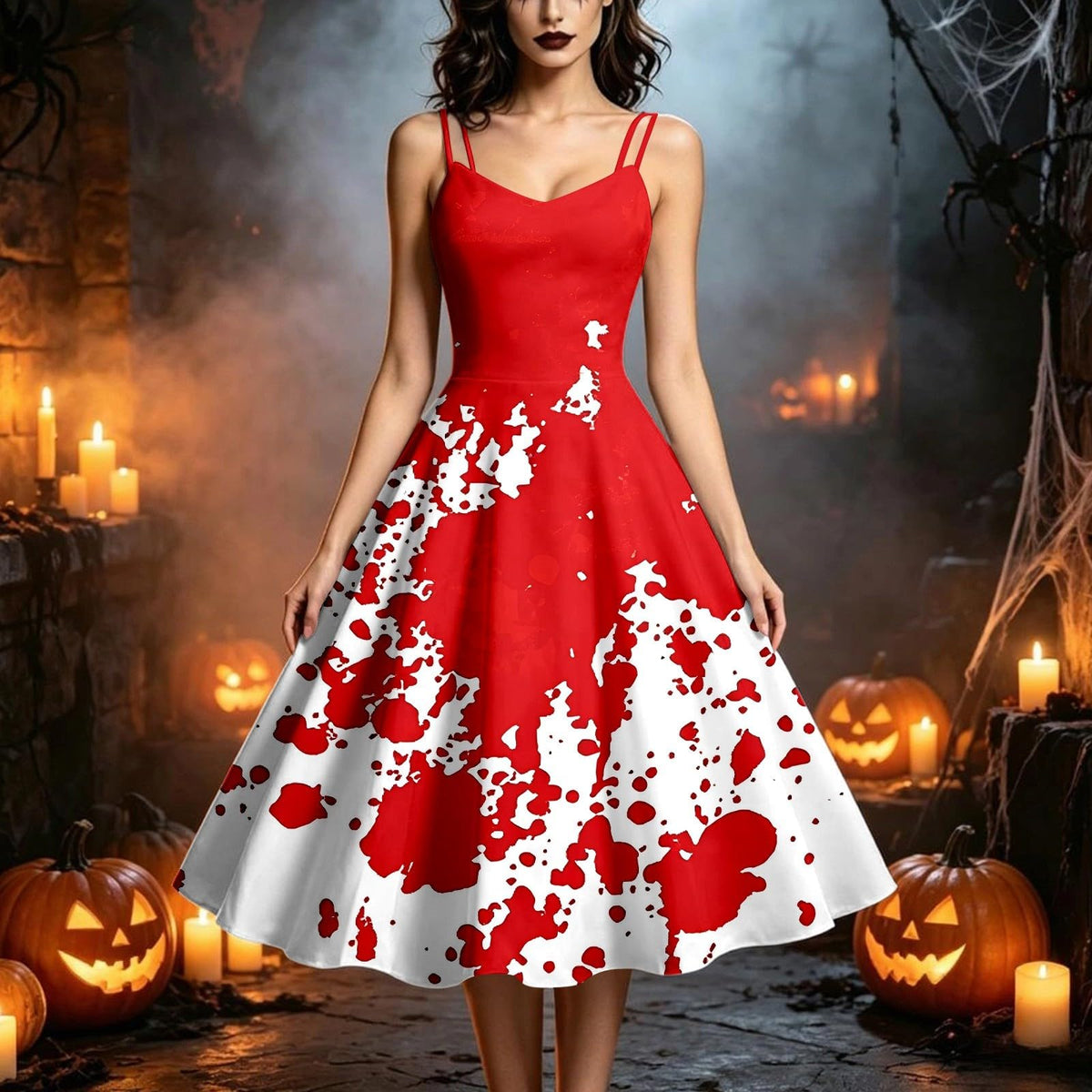 Robe de mariée zombie pour Halloween